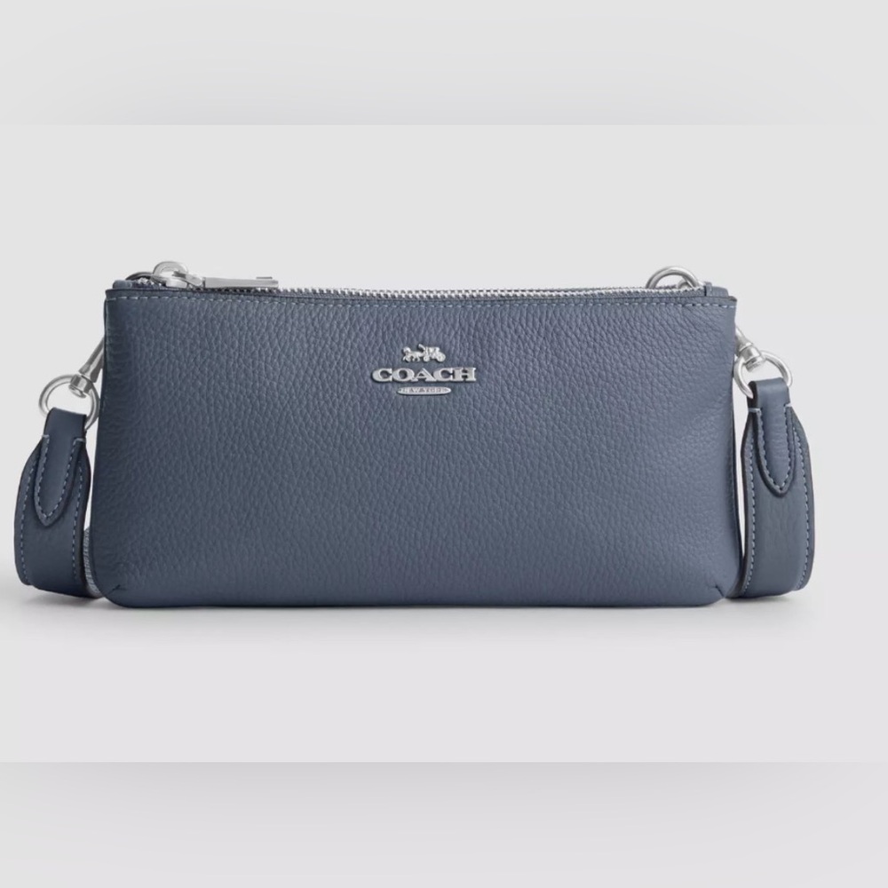 ❌SOLD❌Coach Double Zip Crossbody Bag